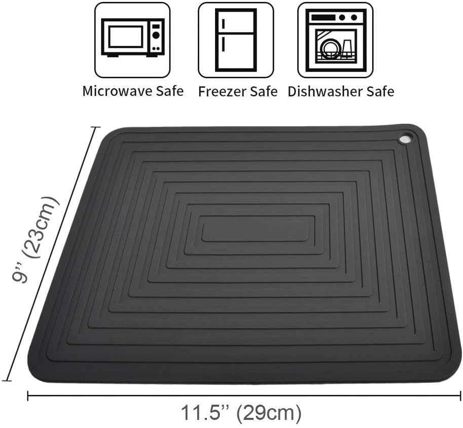 Large Silicone Trivet Mat for Hot Dishes/Heat Resistant pot holder