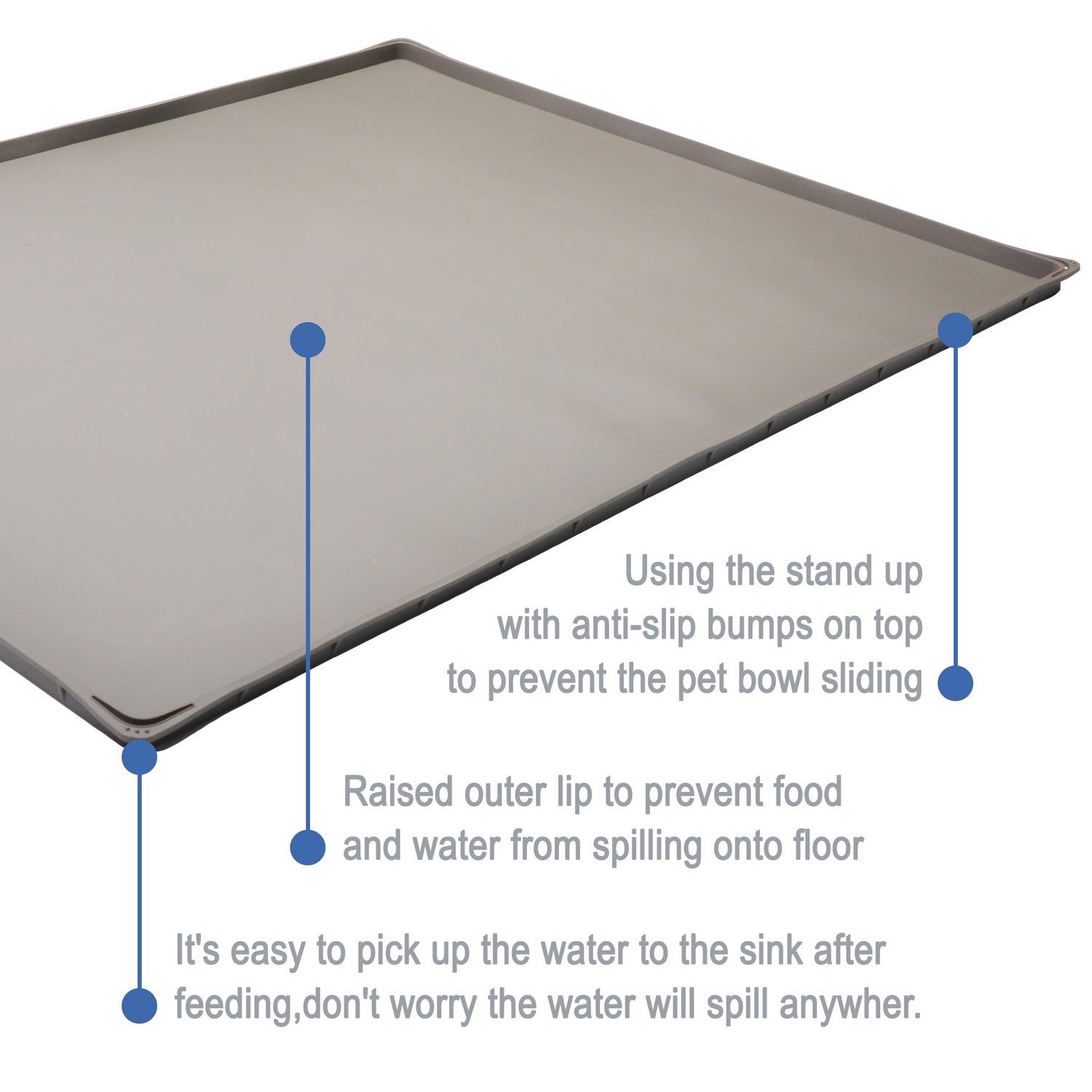 extra large pet food mat